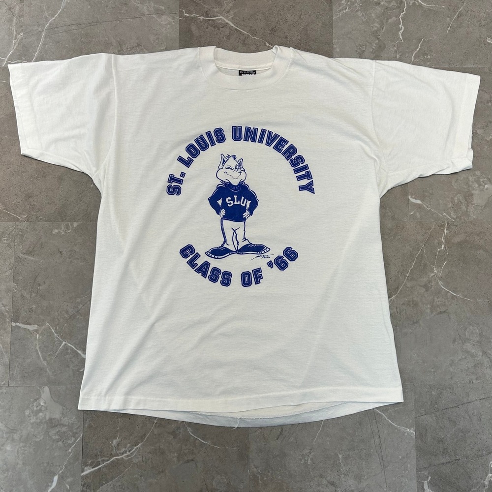 90s Vintage St Louis University Billikins Alumni Graphic Tee Mens XL Shirt